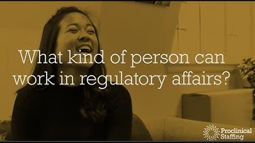 What skills are important in regulatory affairs - ProTip