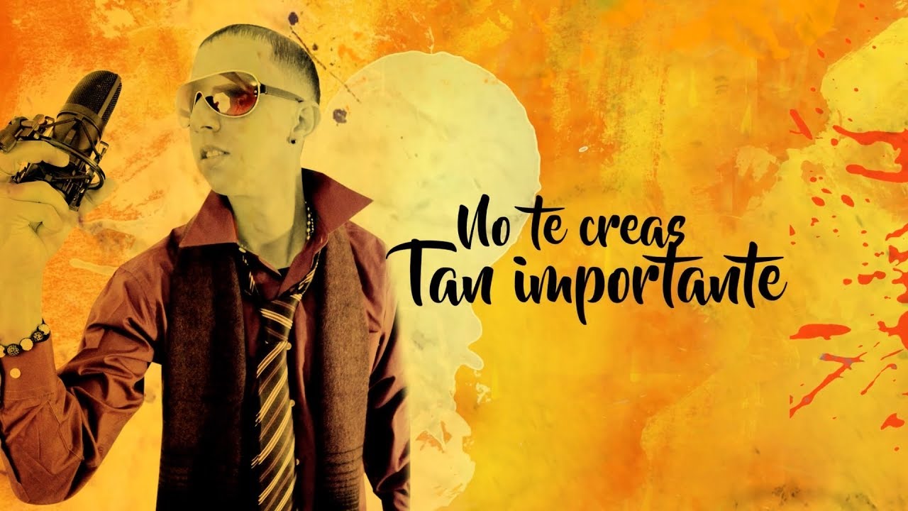 Roger Patrick - No te creas tan importante feat Trebol Clan (Video Lyrics)
