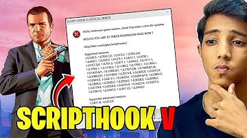 How to FIX Script Hook V Critical Error In 1 MINUTES | 2025 (rockstar, epic, steam)