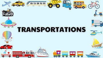 Means of Transportation I 20+Từ Vựng Phương Tiện Giao Thông Hình Ảnh Vui Nhộn | English Ting Dong