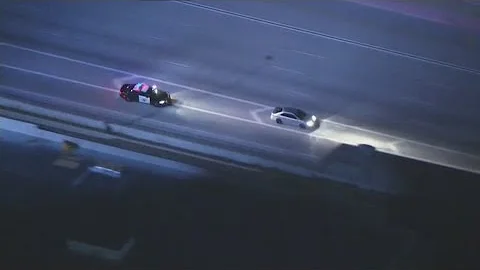 High-speed police chase on 5 Freeway near Norwalk