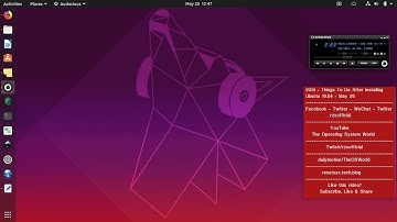 2019 - Things To Do After Installing Ubuntu 19.04 - May 26