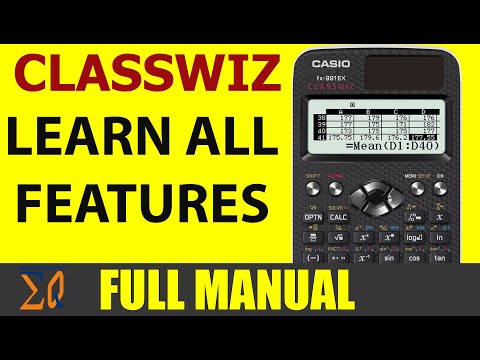 Ultimate Manual CASIO FX-991EX FX-570EX CLASSSWIZ Full Manual learn everything