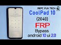 coolpad 10 frp bypass | coolpad 10 Google account bypass without pc