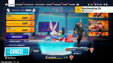 Multiversus: Bugs Bunny and Black Adam Ranked Season 4 2v2 Gameplay