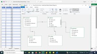 How to link multiple tables using Power Pivot in Excel