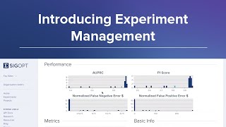 Introducing Experiment Management