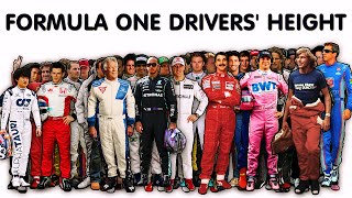 Formula One Drivers: Height Comparison. Lewis Hamilton, Michael Schumacher