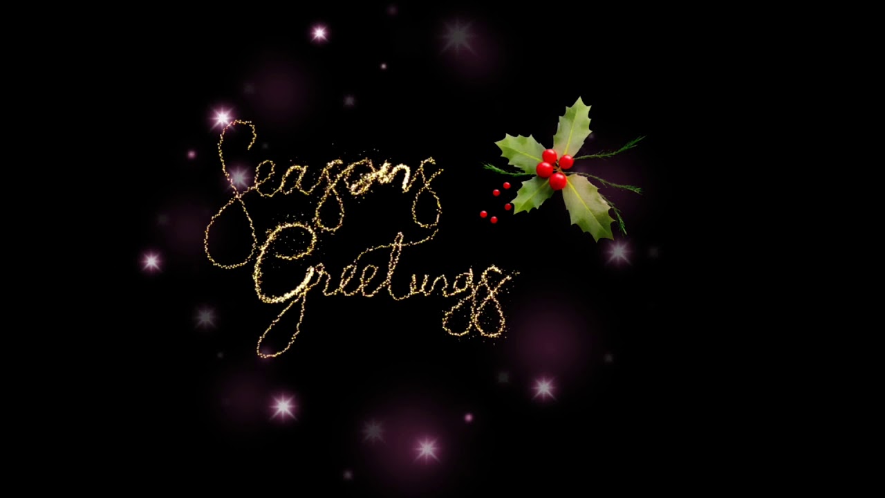 🎄💕Season Greetings - Free video Background animation - YouTube