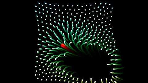 Creative Coding: A Repulsive Particle System