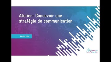 Concevoir une stratégie de communication - Atelier