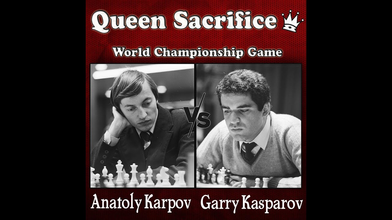 Poster The World's Great Chess Games: Karpov - Kasparov 