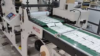 DBRY480 Paper Cup Flexo Printing and DieCutting On One Machine