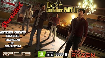 The Godfather 2 , Playable | RPCS3 v0.0.26 |  Minor Glitches, |  Cheats Enabled  (Artemis)