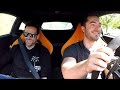 Driving the McLaren with Gareth Emery