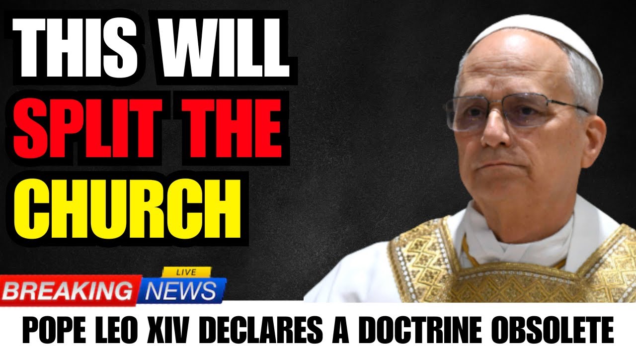 Pope Leo XIV declares a doctrine obsolete — half the College of Cardinals  openly resists - YouTube
