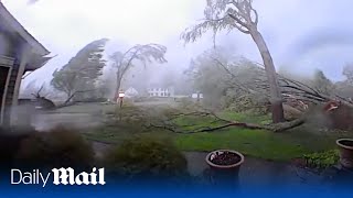 Tornado rips through Michigan tearing down houses and trees