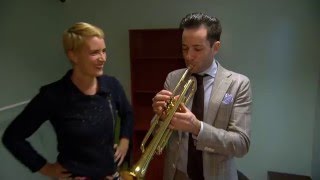 Die trompetskills van Valerio zijn inderdaad niet grappig... | Maite Hontele | Valerio International
