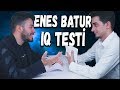 Enes Batur'a IQ TESTİ Yaptık! (Wechsler IQ Test)