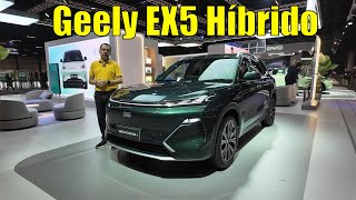 Novidades da Geely no Salão do Automóvel 2025 - EX5 EM-i híbrido