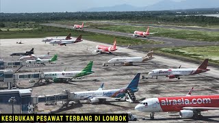 Plane Spotting di Bandara Int. Lombok, Nonton Pesawat Terbang saat Take Off dan Landing