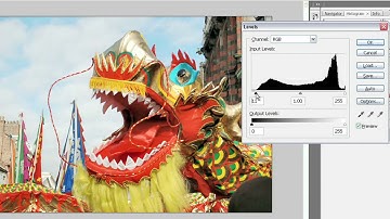 Adobe PhotoshopCS3 Chapter4 Lesson2. Histogram Level.