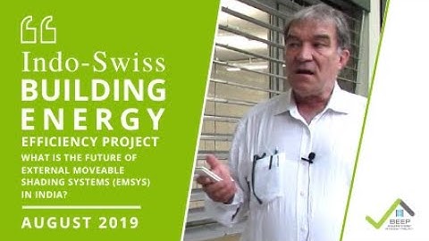 What is the future of External Moveable Shading Systems (EMSYS) in India?