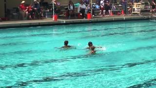 Emmas Trio Compeion For Aquanuts Synchronized Swim Meet