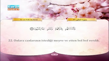 52 | Tûr | Sa`d Al-Gamidi | سورة الطور | سعد الغامدي