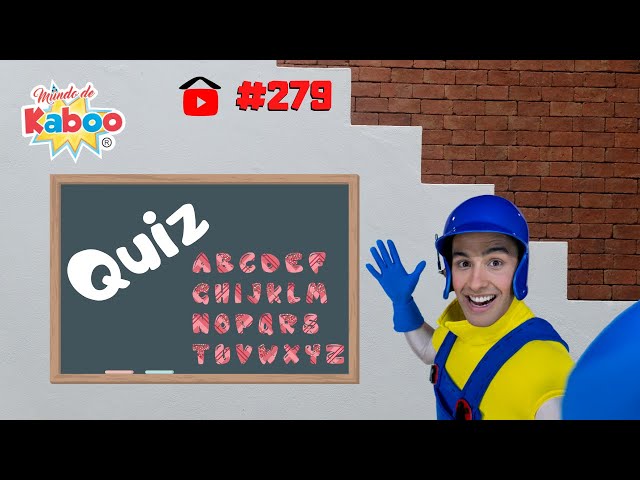 Quiz Infantil  Brincadeira para Crianças no Mundo de Kaboo 