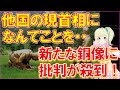 安倍さんが少女の前で膝をついて謝る銅像が公共施設に作られる！両国の反応は意外にも・・