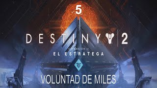 Destiny 2 - El Estratega (5ª Parte - Final) - Voluntad de miles... Gameplay.