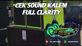 CEK SOUND // FULL CLARITY // LUPA JUDULNYA // NJJ PRO
