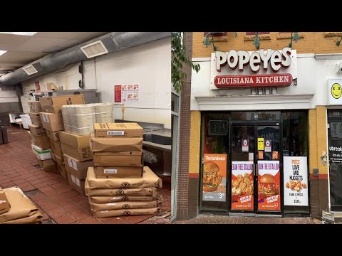 DC Popeyes Restaurant Shut Down After Video Shows Rats Swarming Kitchen