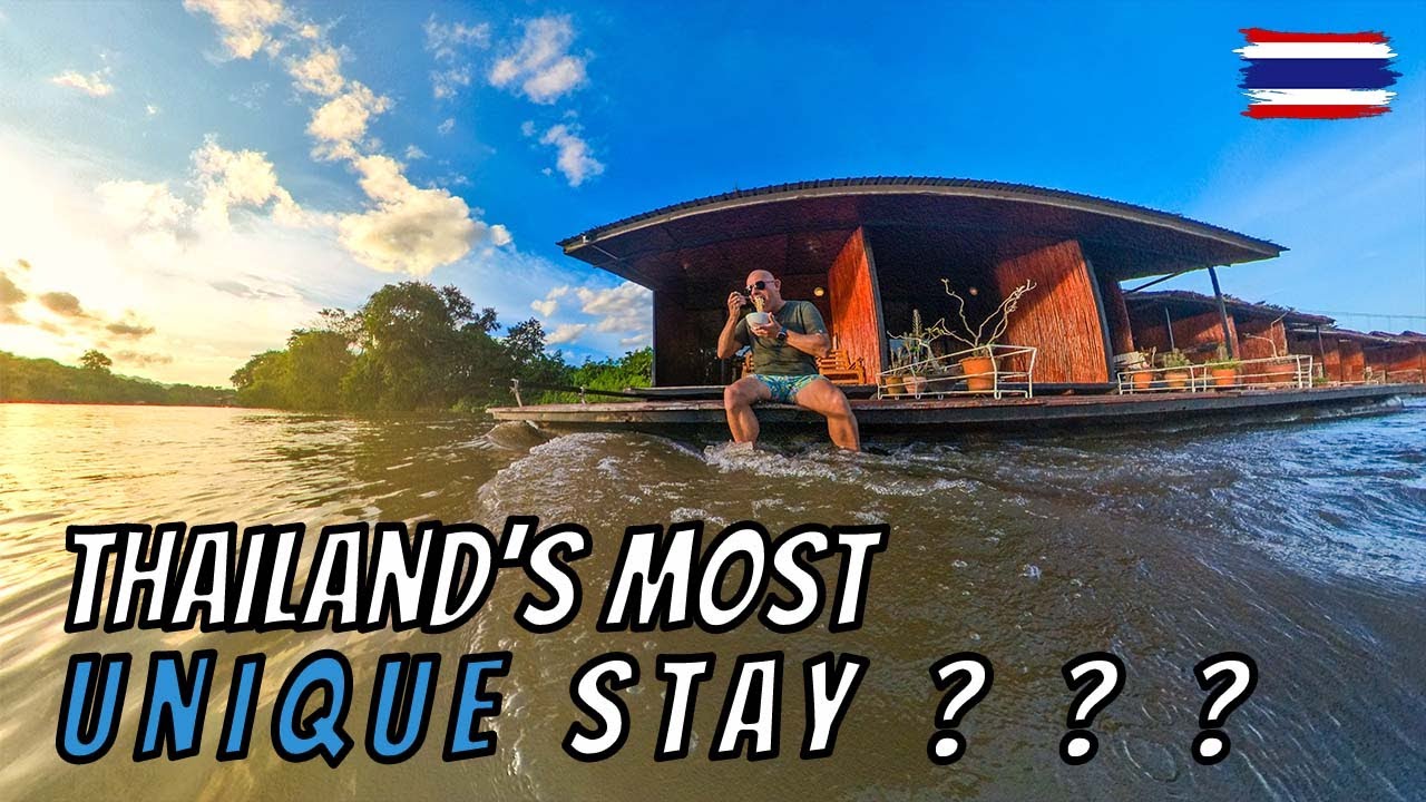 Boutique Raft Resort Review | Floating Rooms & River Pools in Kanchanaburi