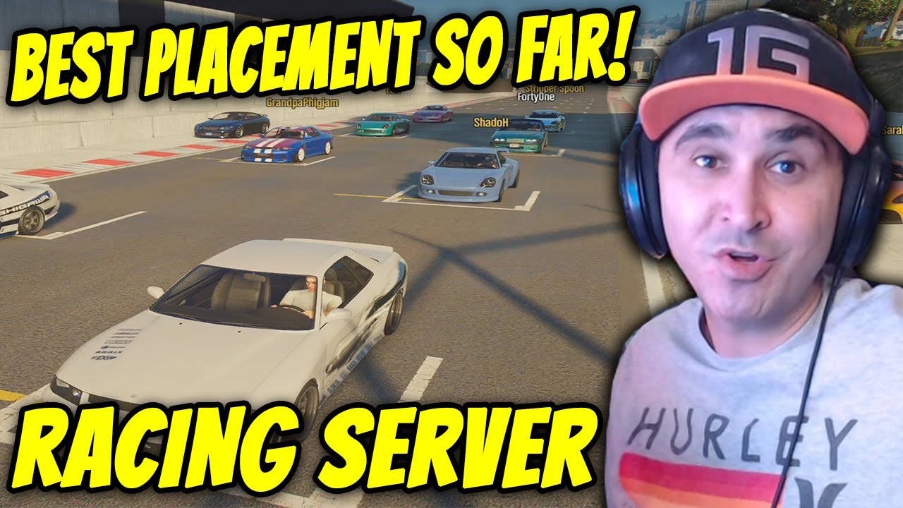 Summit1g BEST Placement So Far In Racing Server! + Funny Race With NoPixel Players