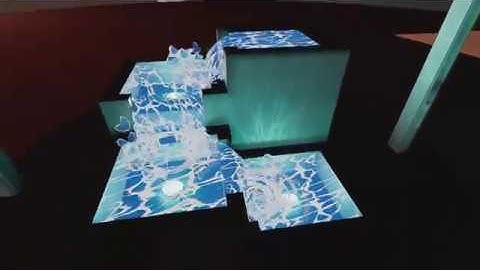 Unreal Engine 4 - Toon water feature #unrealengine