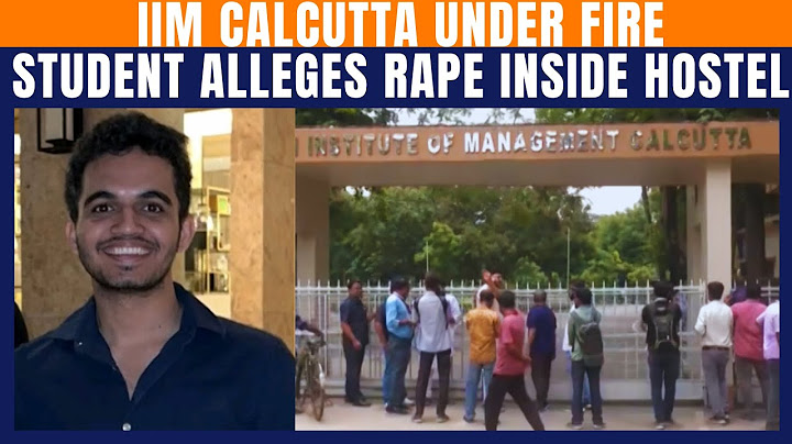 IIM Calcutta Rape Case: Student Alleges Assault Inside Hostel, Probe Underway | News9