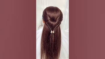 Kiểu Tóc Xinh Đơn Giản Dễ Làm #shorts .38