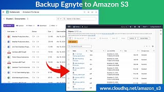 Backup Egnyte to Amazon S3
