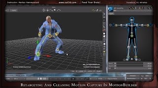 Motion Builder - MoCap Cleanup and Re-targeting