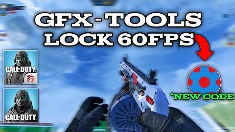 GFX-TOOLS FOR COD MOBILE | INCREAS 60FPS & FIX FPS DROP | SEASON 8 CODM
