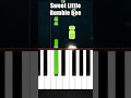 Sweet Little Bumble Bee - BEGINNER Piano Tutorial