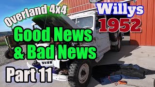 1952 Willys Overland 4x4 Truck  Part 11, Project Updates