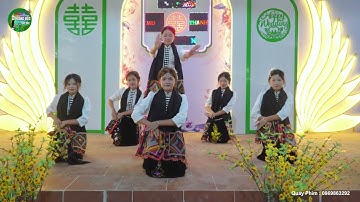 MÚA CHIẾC KHĂN PIÊU - ĐÔI MÚA BẢN PÁ - XÃ THUẬN CHÂU - MỪNG TÂN GIA - MUÔN THANH