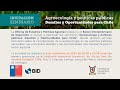 Seminario: Agroecología y políticas públicas, desafíos y oportunidades para Chile