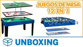 Unboxing Mesa de juegos 12 en 1 | COLORBABY screenshot 1