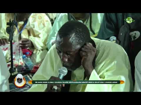 baye ibrahima lo Guddi Ajjumah 1er Safar 1448h à Darou Minane Résidence du Khalif Général des Mourid