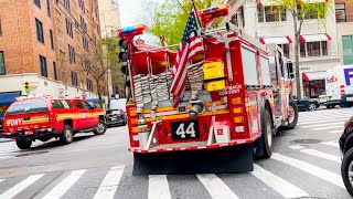 Ride With The Fdny Heavy Airhorn Response To Fire On 7Th Floor Of Garage Man Box 1065