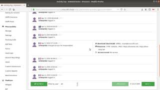 17 - Activity Audit log - Matomo Analytics Training